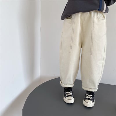 推 ♡ 自留款車線水洗棉褲9