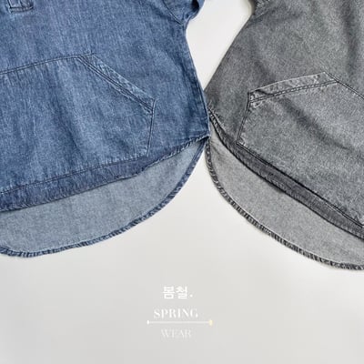 天絲棉牛仔休閒襯衫(自留款)12