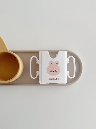 韓風利樂包專用杯托(可收納)5