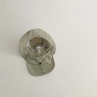 速乾刺繡恐龍遮陽漁夫帽(可遮脖子)8