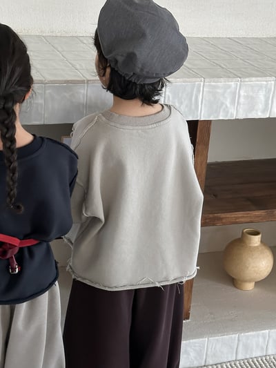 韓系個性破洞毛圈簡約上衣15