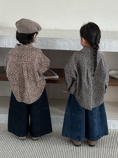 韓系經典豹紋襯衫6
