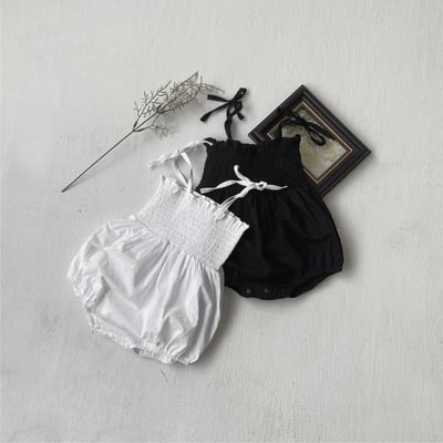 推 ♡ 韓國綁帶抓皺包屁衣2