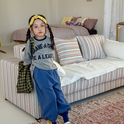 推 ♡ 韓系舒適軟綿縮口褲18