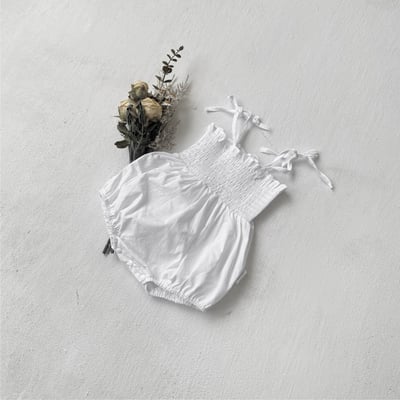 推 ♡ 韓國綁帶抓皺包屁衣9