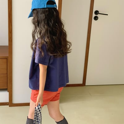 cute塗鴉短版寬鬆T18