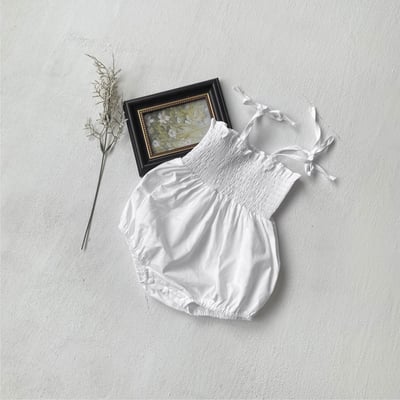 推 ♡ 韓國綁帶抓皺包屁衣7