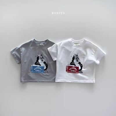 韓系胖企鵝短T1