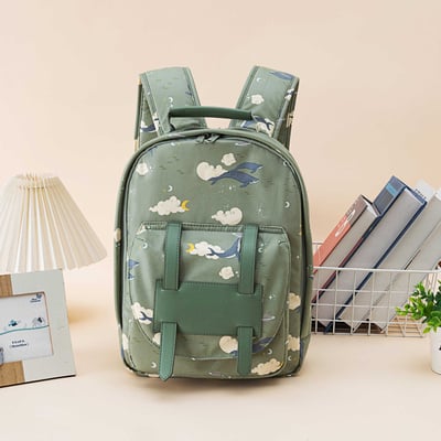 2025新款防水劍橋蓋頭幼稚園又背包14