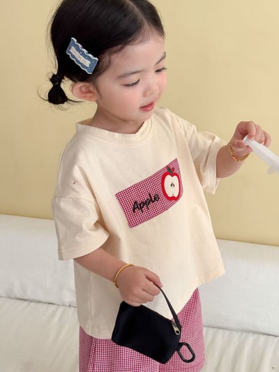 幼稚園穿搭格子拼布系列8