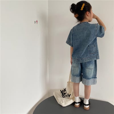 韓系復古牛仔外套10