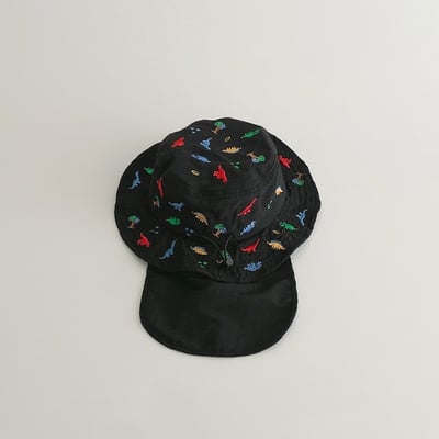 速乾刺繡恐龍遮陽漁夫帽(可遮脖子)12