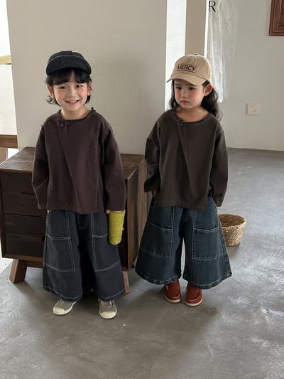 日系打摺扣式簡約上衣(自留款)9