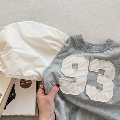 93號拼接公主袖上衣(無刷毛)14