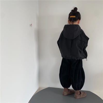 推 ♡ 韓系連帽落肩背心17