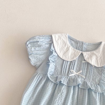 娃娃領學院風包屁衣3