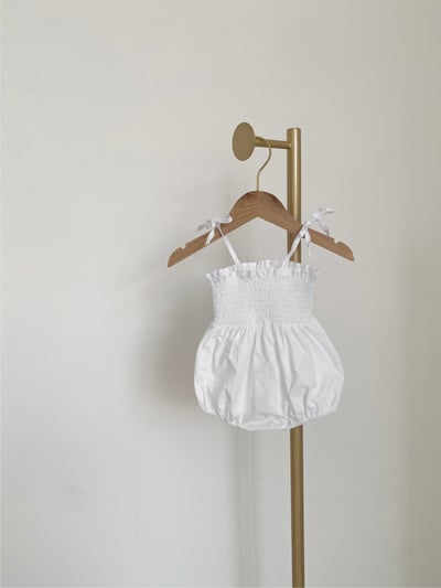 推 ♡ 韓國綁帶抓皺包屁衣11