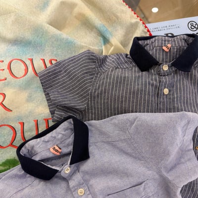 韓系棒球小熊跳色領襯衫2