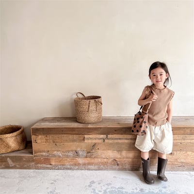 熱銷 ⛧ 坑條木耳邊打底衣13