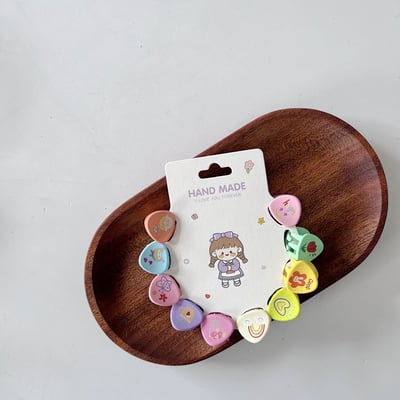 韓系花邊小號寶寶髮夾5