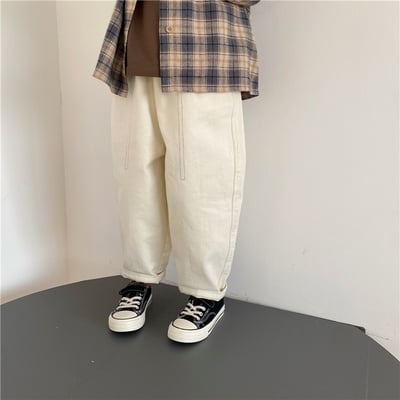 推 ♡ 自留款車線水洗棉褲15