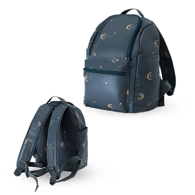 斜背開口PU防水幼稚園後背包19