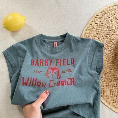 美式小狗落肩T12