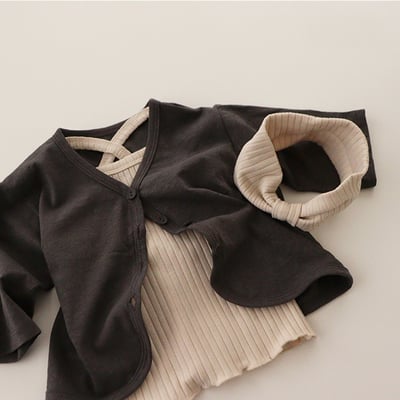 羅紋背心式套裝17