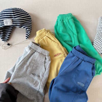 推 ♡ 韓系舒適軟綿縮口褲3