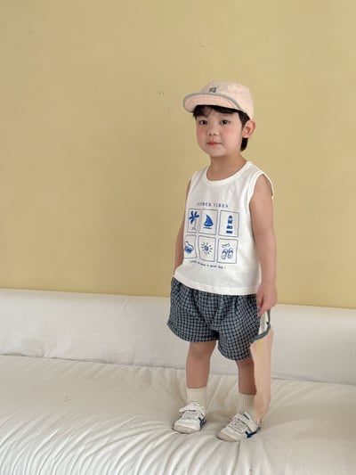夏季六宮格背心套裝13
