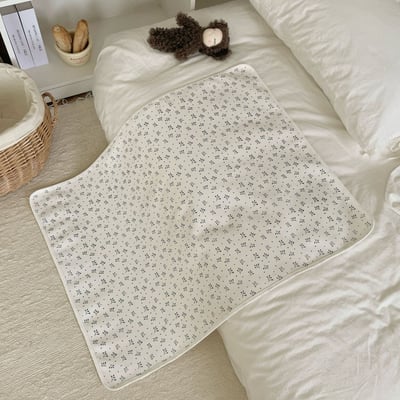 針織三合一防水尿布墊/隔尿墊15