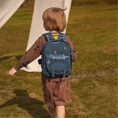 2025新款防水劍橋蓋頭幼稚園又背包7