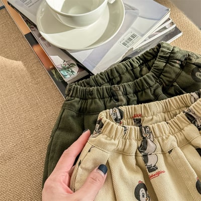 推 ♡ 韓系滿版企鵝長褲7