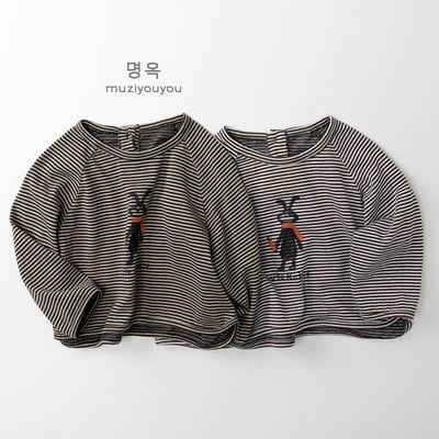 條紋兔子薄款上衣3