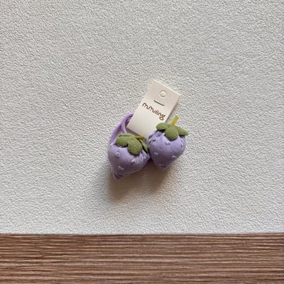 韓系草莓髮圈5