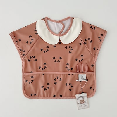 韓國ins防油水娃娃領圍兜兜8