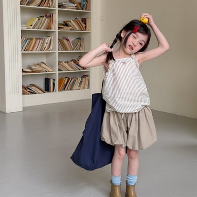 推 ♡ 女寶必買韓系花苞短褲19