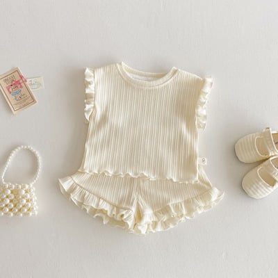 推 ♡ 簡約素色居家透氣套裝14