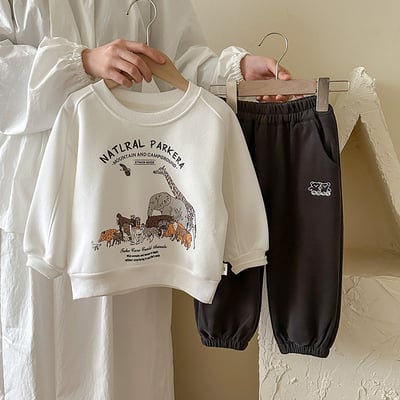 動物園薄款大學T8