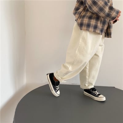 推 ♡ 自留款車線水洗棉褲14