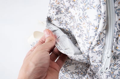 斜背開口PU防水幼稚園後背包15