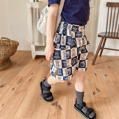 速食大格子口袋短褲18