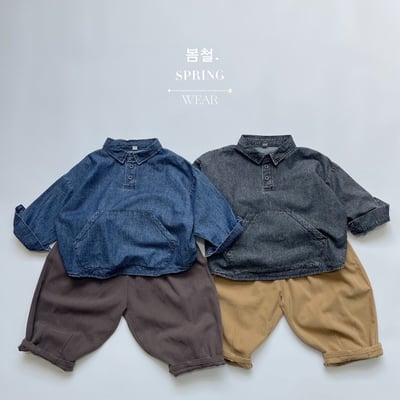 天絲棉牛仔休閒襯衫(自留款)16