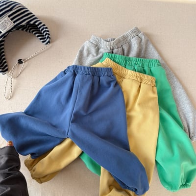 推 ♡ 韓系舒適軟綿縮口褲4