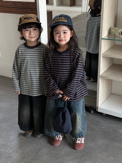 經典簡約條紋長袖薄上衣4