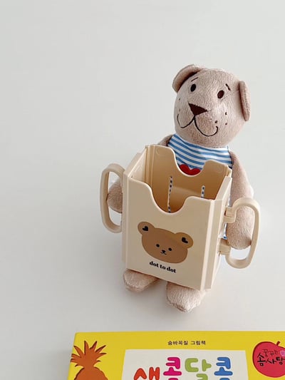 韓風利樂包專用杯托(可收納)9