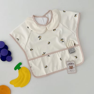 韓國ins防油水娃娃領圍兜兜11