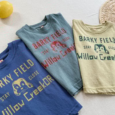 美式小狗落肩T4