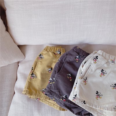 經典滿版米奇短褲(必包色)3