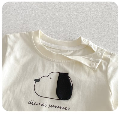 大耳朵小狗格子套裝7